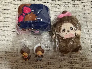 몬치치 메지루시 액세서리 외출 삭스 인형 배지