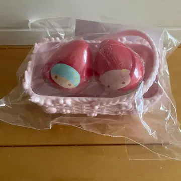 Sanrio 리틀트윈스타 딸기 스탬프 바스켓