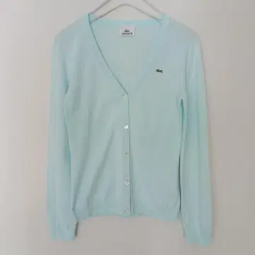 LACOSTE V넥 긴팔 가디건 M사이즈