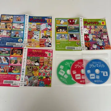 호빵맨 DVD 3개 세트