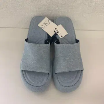 데님 통굽 뮬 40(26cm)(E-3)