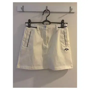캘러웨이 여성용 골프 스커트 화이트