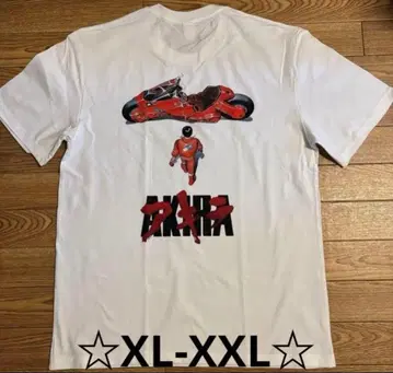 새상품 코튼 100% T셔츠 AKIRA 백 프린트 XL-XXL