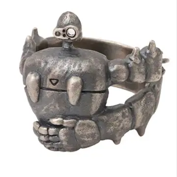17호 천공의 성 라퓨타 반지 실버 로봇 병사 SV925 새상품 지브리