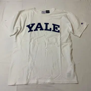 S/S 챔피온 예일 대학 티셔츠 M