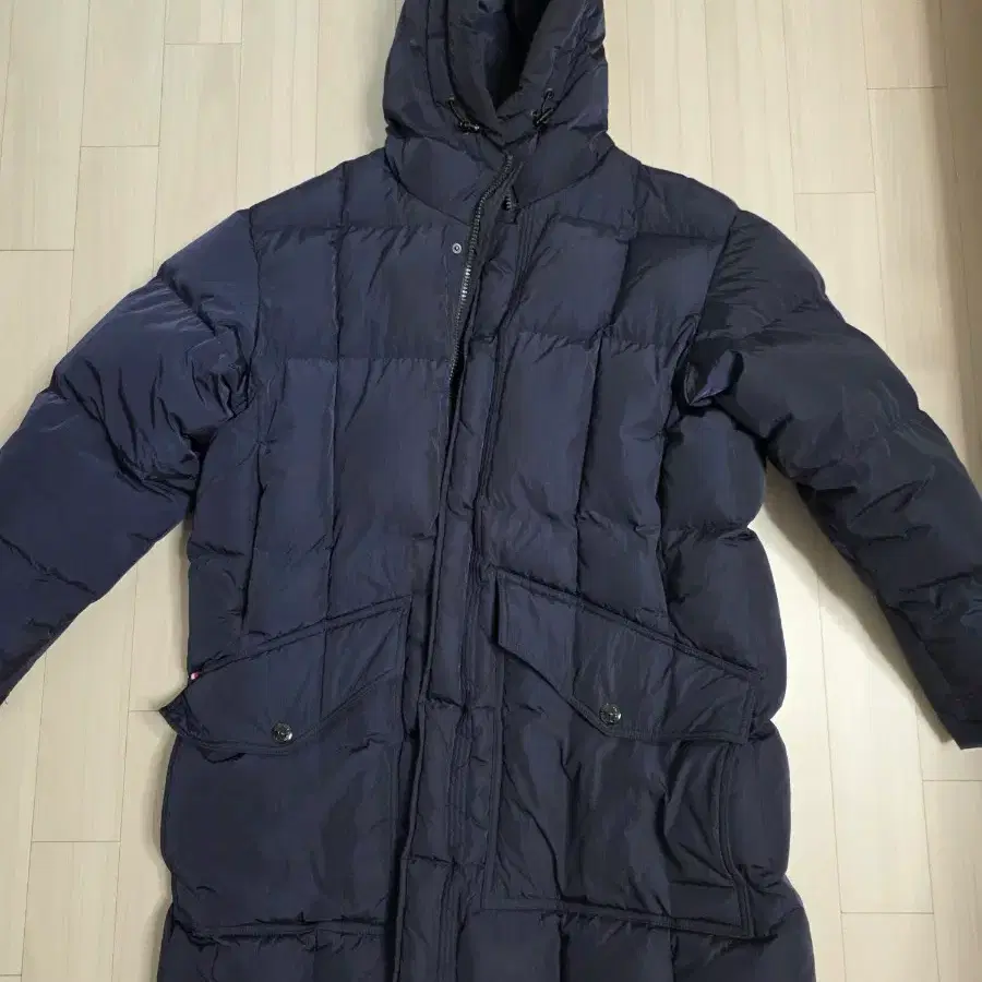 타미힐피거 롱패딩 네이비 xxl