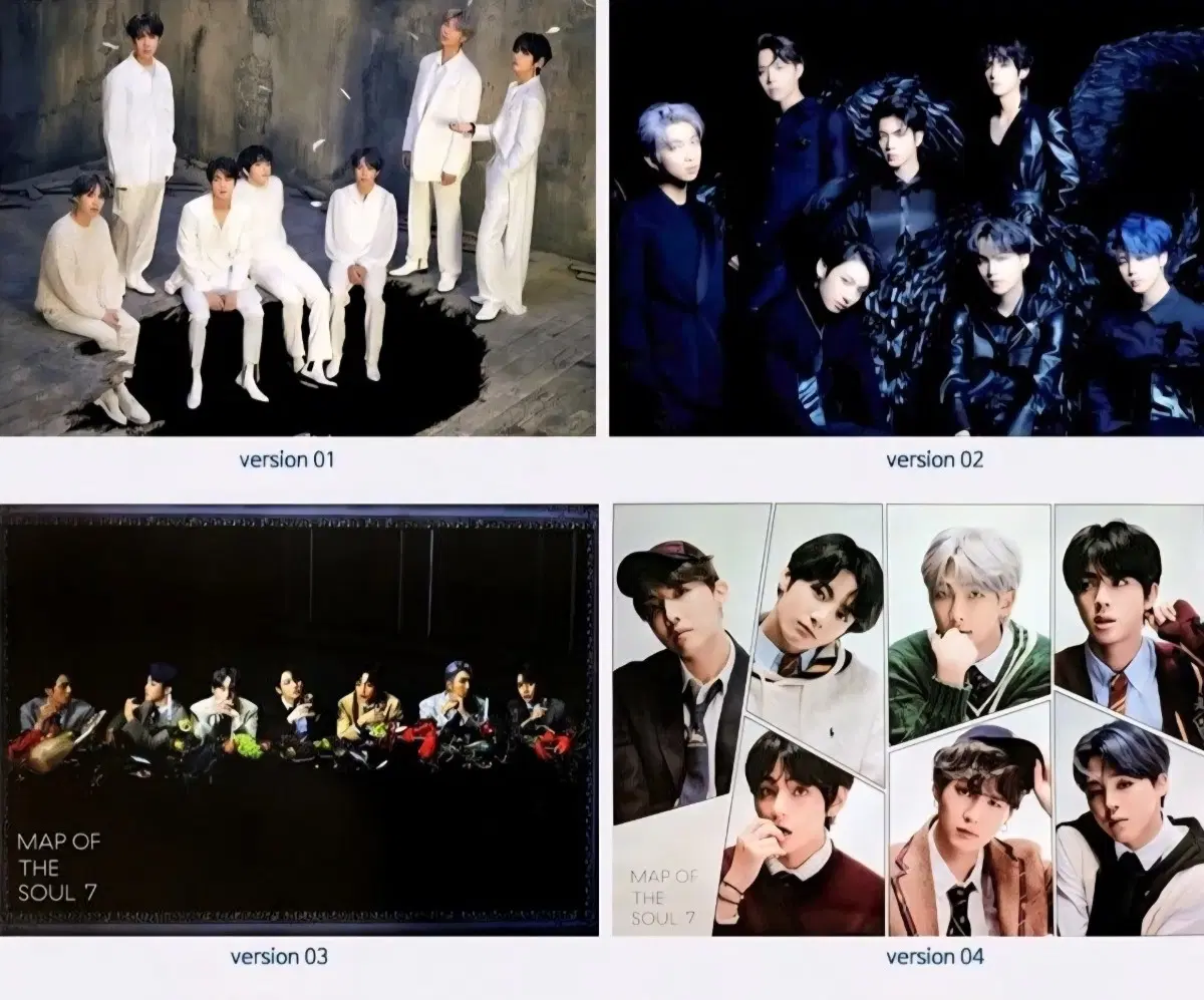 bts map of the soul 7 poster 방탄 맵솔 포스터