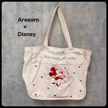 Areeam x Disney 발렌타인 토트백 핑크