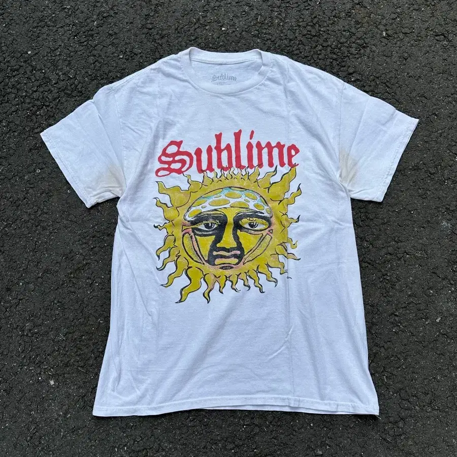 [빈티지] Sublime Sun Face T-Shirt