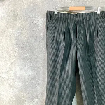 60-70s SOGO 슬랙스 빈티지 스트라이프 버튼 플라이