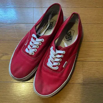 VANS US 기획 Authentic 레드