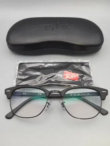 레이밴 클럽마스터 패션 안경 RB5154 새상품급 정품 Ray-Ban