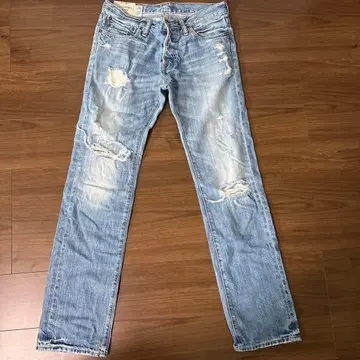Abercrombie & Fitch 데미지 데님 W30 L32 구제 의류