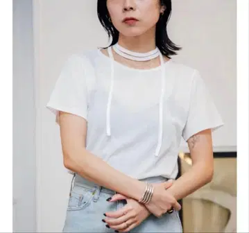 TU ES MON TRESOR "CHOKER T-SHIRT"