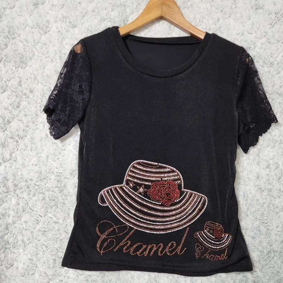 165C [XL] Amomum 큐빅 티셔츠