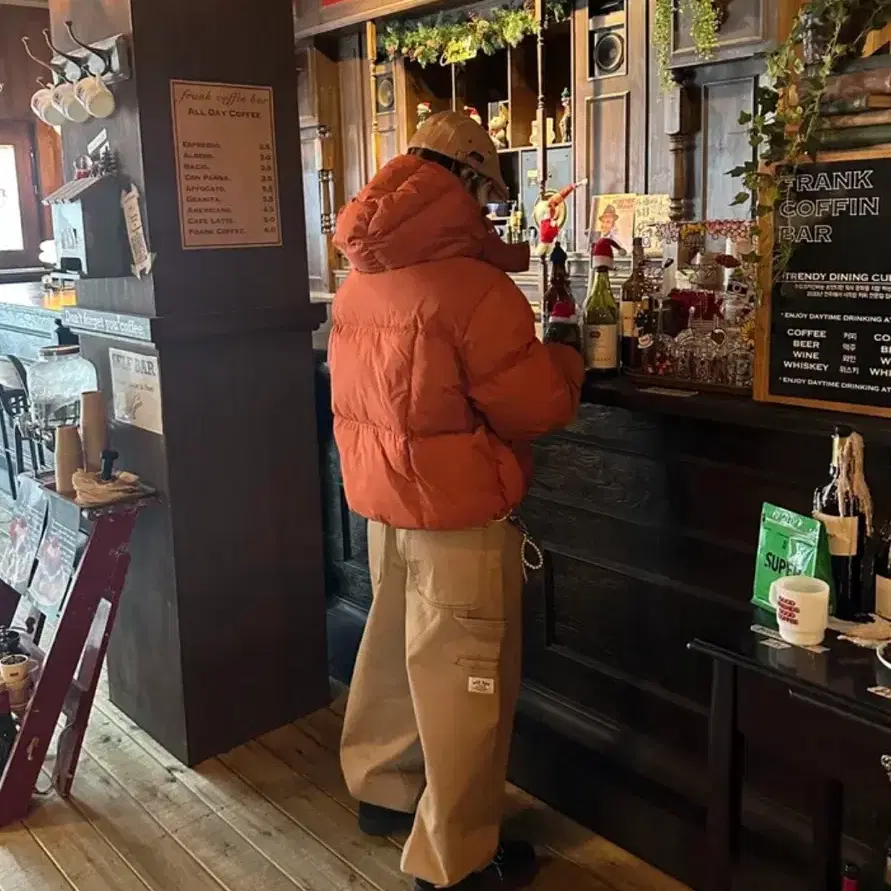카펜더 패치 워크 와이드 팬츠