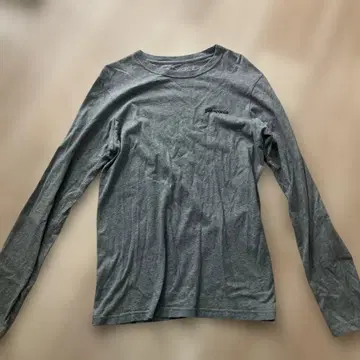 Patagonia 긴팔 티셔츠 그레이 XS