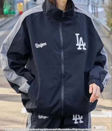MLB 로스앤젤레스 다저스 나일론 자켓