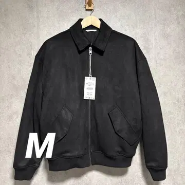 ZARA 페이크 스웨이드 퀼팅 자켓 M