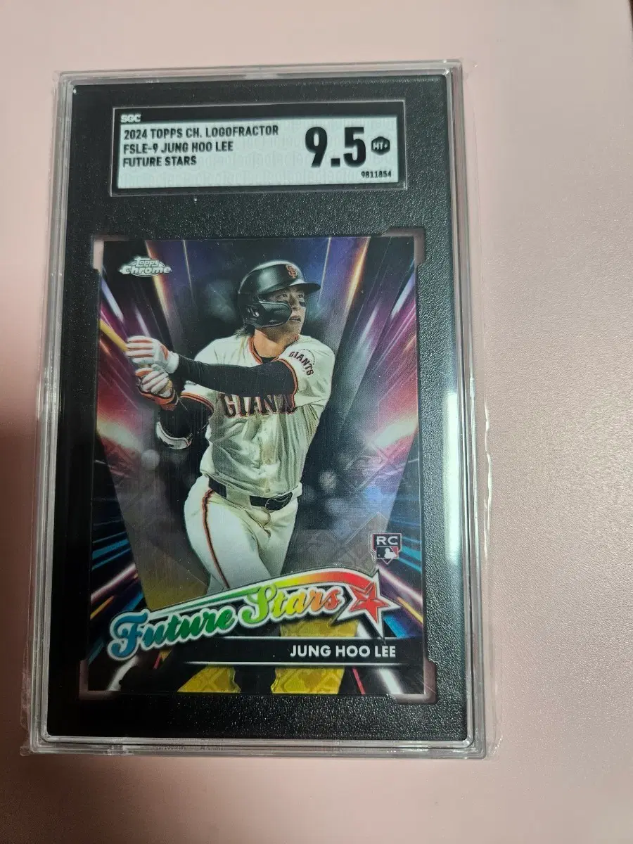 이정후 SGC 9.5등급 2024 Topps Chrome 로고프렉터 루키