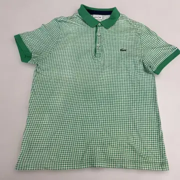 LACOSTE 라코스테 피케 셔츠 깅엄 체크