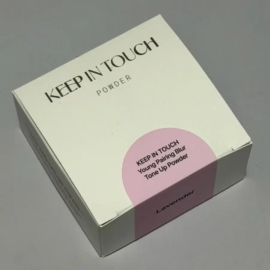 새상품 키핀터치 영 페어링 세범 피니쉬 파우더 10g 라벤더