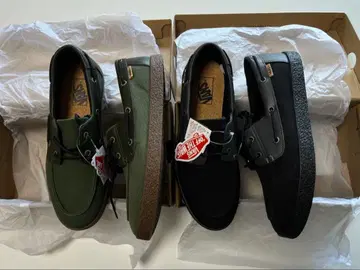 27 새상품 VANS KOOKA 데크 슈즈 반스 레어 상품 2족 세트