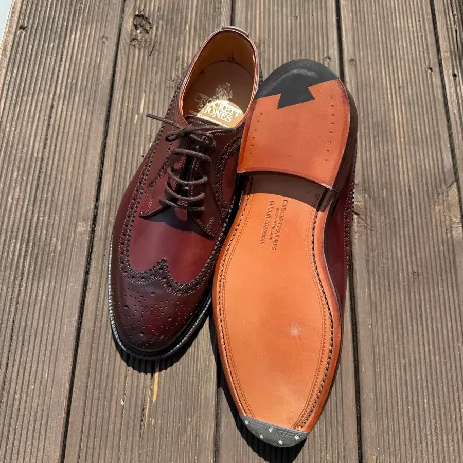 (미사용) Crockett & Jones Cordovan derby 6E