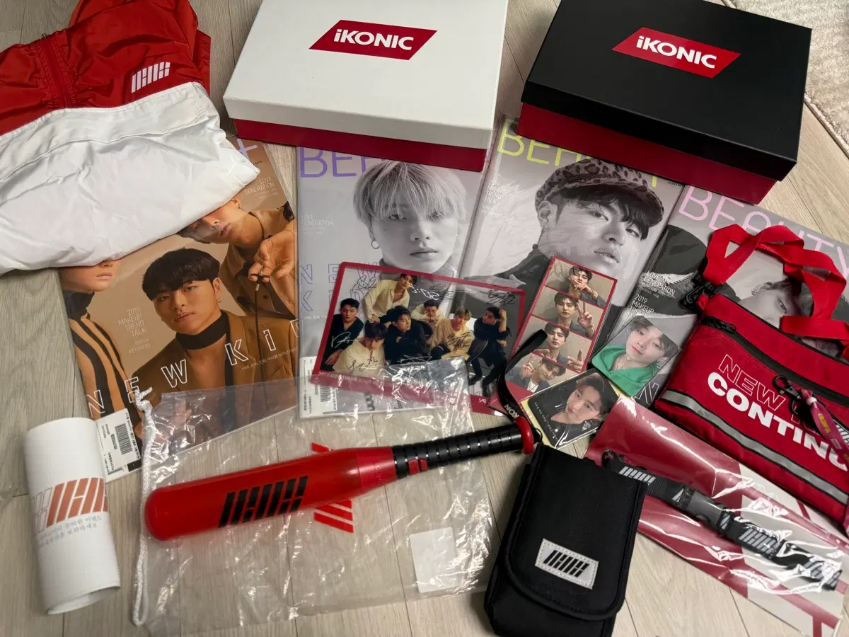 ikon 굿즈, 팬클럽키트(1,2기) *일괄*