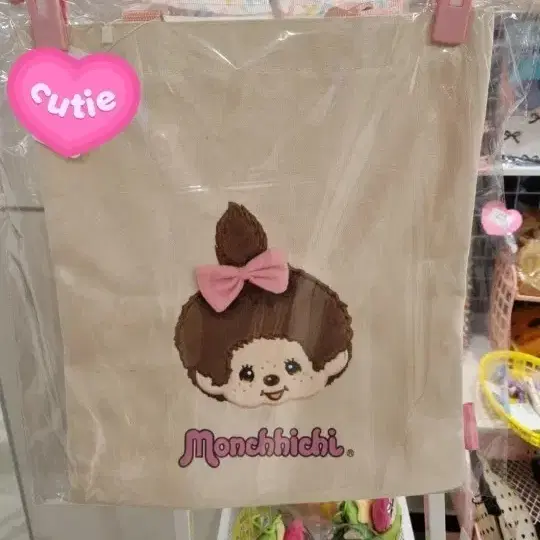 몬치치캔버스에코백(후쿠오카 돈키호테구매)