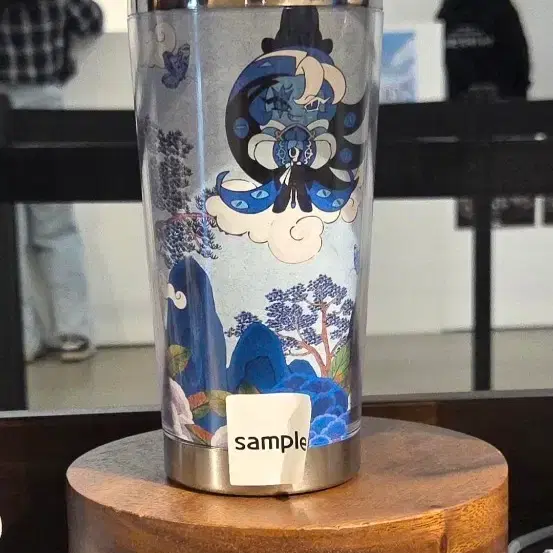 최저가)쉐도우밀크 쿠키 투명 텀블러 위대한왕국의유산 위왕유