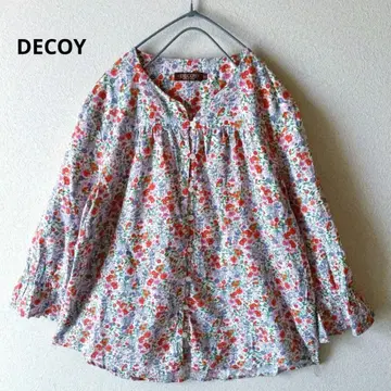DECOY 데코이 리버티 블라우스 루즈핏 코튼