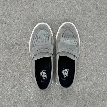 VANS 슬립온 로퍼 스니커즈 그레이 28cm 새상품급