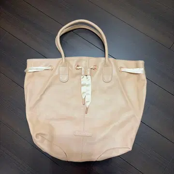 Repetto 레페토 아라베스크 가죽 토트백 베이지