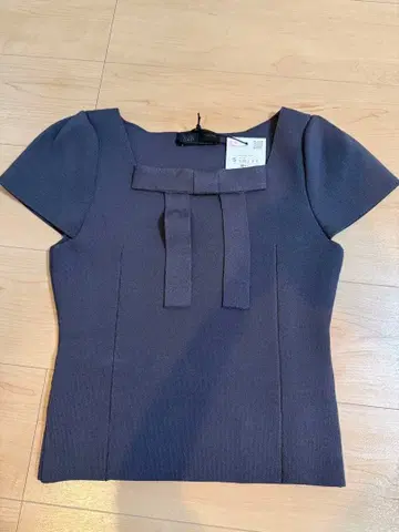 ZARA 리본 포함 니트탑 S