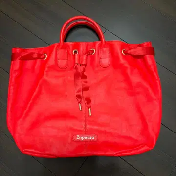 Repetto 레페토 아라베스크 핸드백 레드