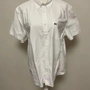 LACOSTE 반팔 버튼 다운 셔츠 남성용