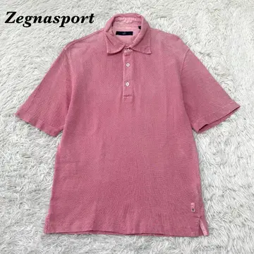 zegna sport 피케 셔츠 XS 핑크 무지