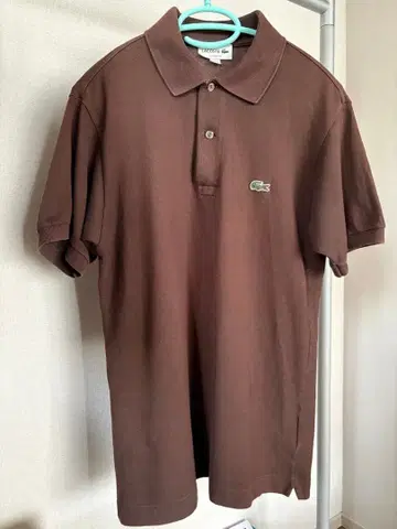 LACOSTE 라코스테 피케 셔츠 브라운