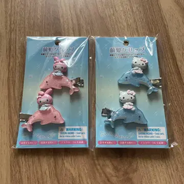 산리오 샤이니돌핀 앞머리 클립 마이멜로디 키티