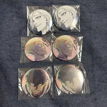 블루 록 미하엘 카이저 아이쿠 시도 류세이 캔뱃지 TSUTAYA