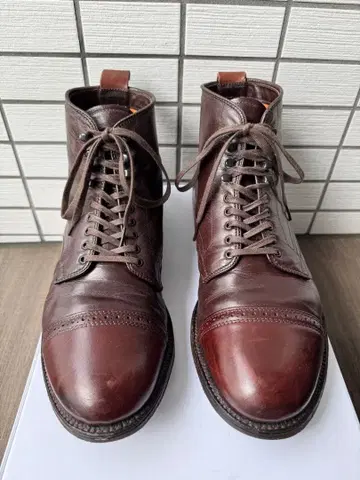 Alden 알든 86011H 쉘 코도반 캡토 부츠
