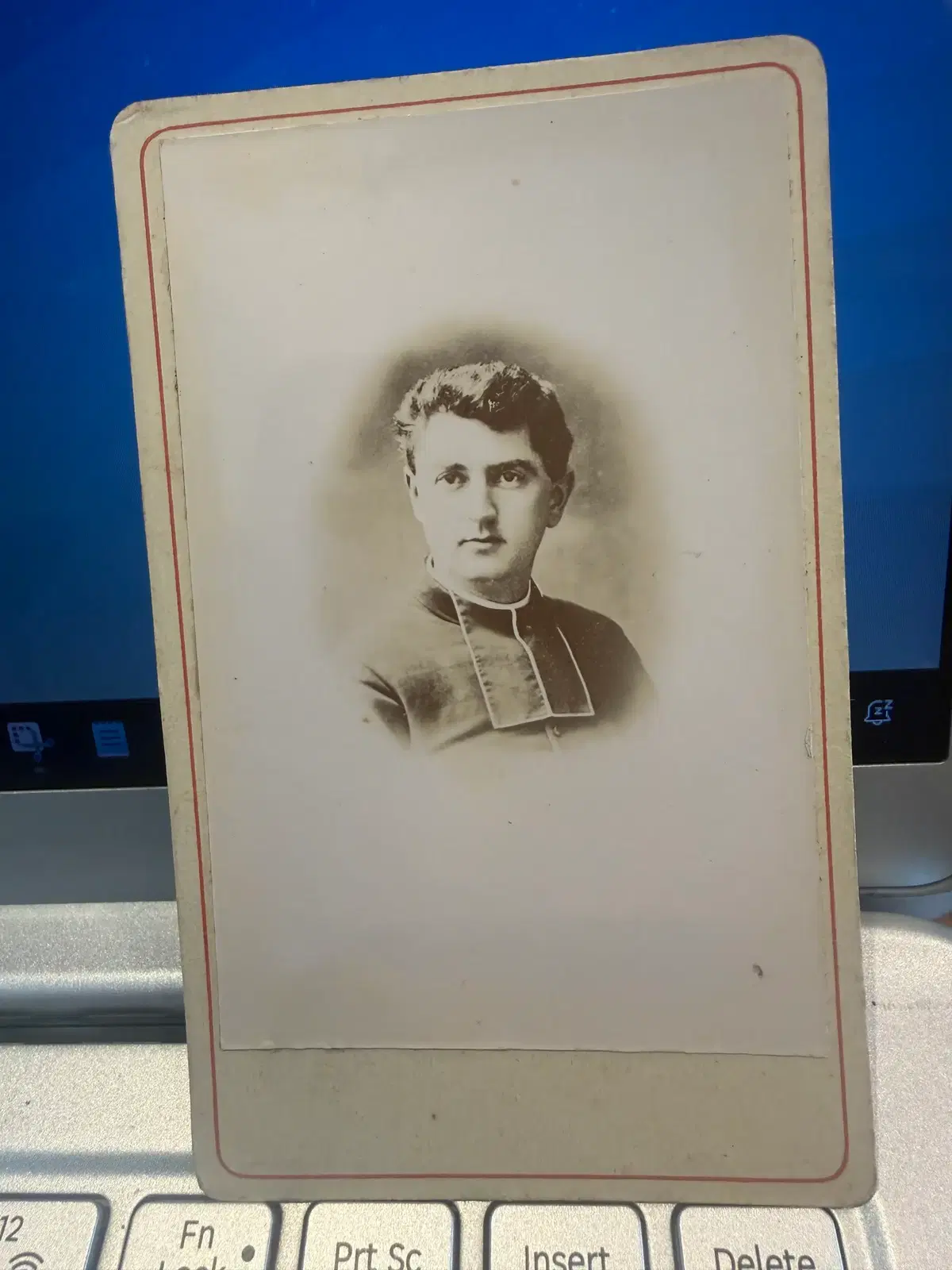 1860년 - 카톨릭 천주교 성 클로드 샤를 달레 신부 오리지널 초상