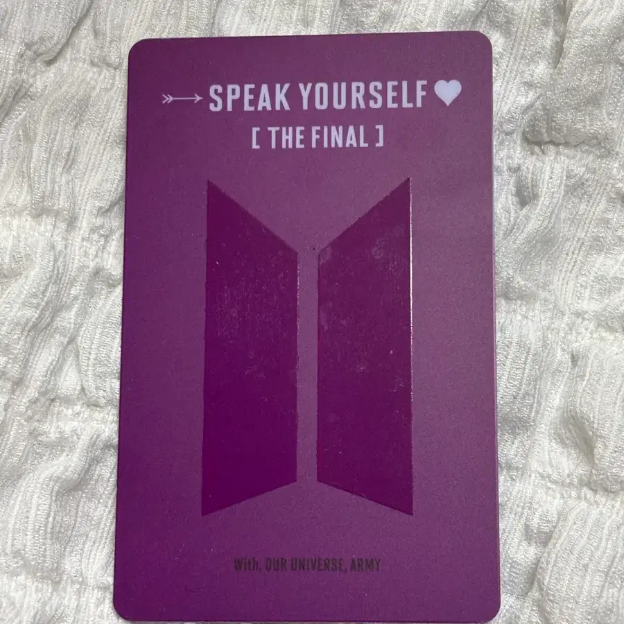 BTS 방탄소년단 SPEAK YOURSELF THE FINAL 디코