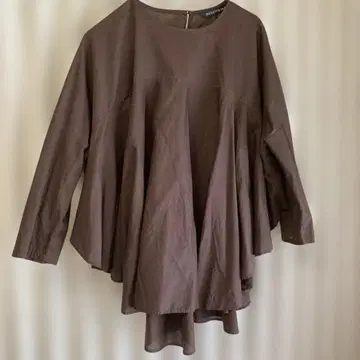 mizuiro ind 플레어 블라우스