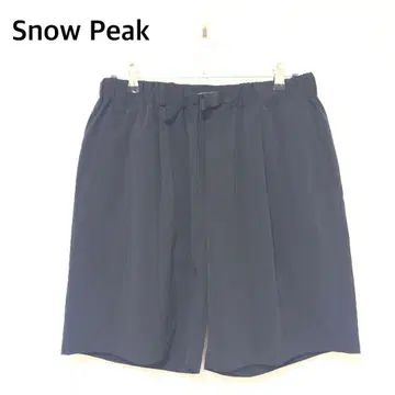 스노우피크 퀵 드라이 숏팬츠 블랙 L 블랙 snowpeak