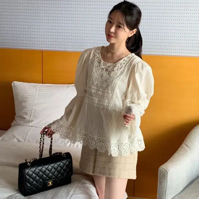 바이씨니 유블라 블라우스