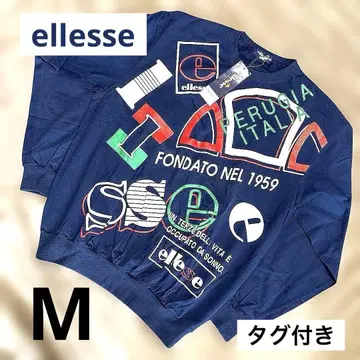 [택 포함] ellesse 엘레쎄 맨투맨 니시카와 산업 M 빈티지 90s