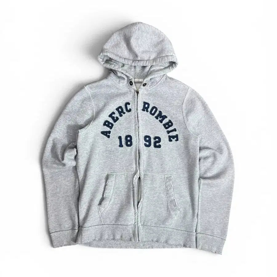 아베크롬비 핏치 Abercrombie Fitch 후드집업 그레이 M