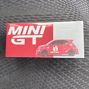 MINIGT LB-WORKS ABARTH 595 Red